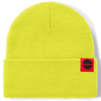 Czapka Ozoshi Haichi Cuffed Beanie limonka OWH20RCFB005