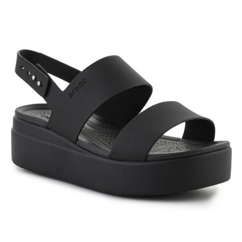 Sandały Crocs Brooklyn Low Wedge W 206453-060