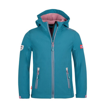 Kurtka softshell Trollkids Girls Trollfjord Jacket Jr 175-334