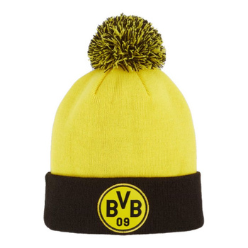 Czapka Puma BVB ESS Pom Beanie Faster 025552-01